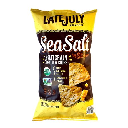 Late July Organic Multigrain Sea Salt Tortilla Chips 28oz Bag