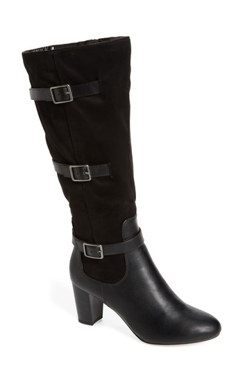 Bella Vita Womens 50-9201 Round Toe Knee High Fashion Boots
