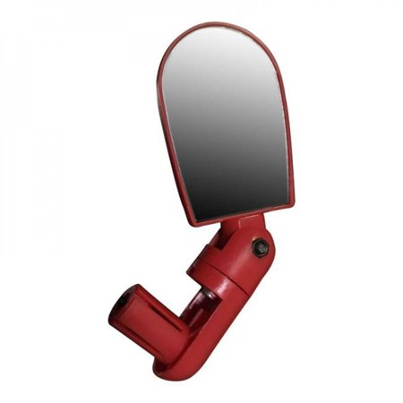 MEROTABLE Bike Rear Mirrors 360 Degree Rotation Rearview Mirrors for Mountain Road Bike Red