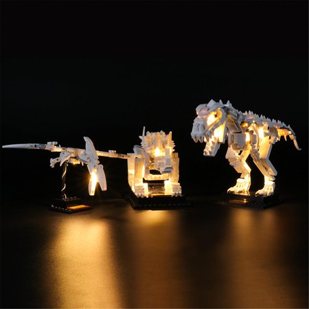 LIGHTAILING LED Lighting Set for Dinosaur Fossils Limited  Light Kit Compatible with Legos 21320 Building Blocks Model (Not Include the Building Set)