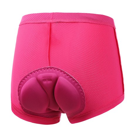 Roliyen Unisex Padded Gel Shorts Fully Breathable Underpants for Cycling Riding Touring