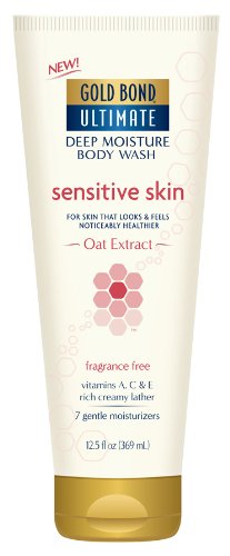 Gold Bond Ultimate Deep Moisture Body Wash Sensitive Skin 12.5 Oz.
