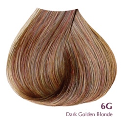 Satin Ultra Vivid Fashion Colors  6G Dark Golden Blonde Hair Dye  3 Oz.  Gold Series Permanent Hair Dye  Made with Soy Protein and Aloe Vera