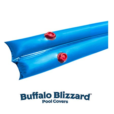 Buffalo Blizzard Blue 10  Double Chamber 22 Gauge Vinyl Water Bags for Inground Swimming Pools  6 Pack