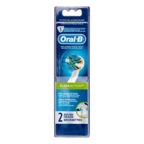 Oral-B Brush Heads - Floss Action - 2 Heads