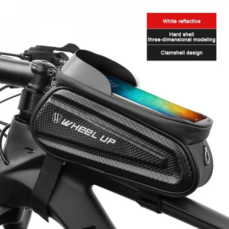 Sonbest Bike Phone Bag Mount Front Frame Bags Handlebar Bicycle Phone Mount Bags Cycling Pack Fit Phones Below 7.0