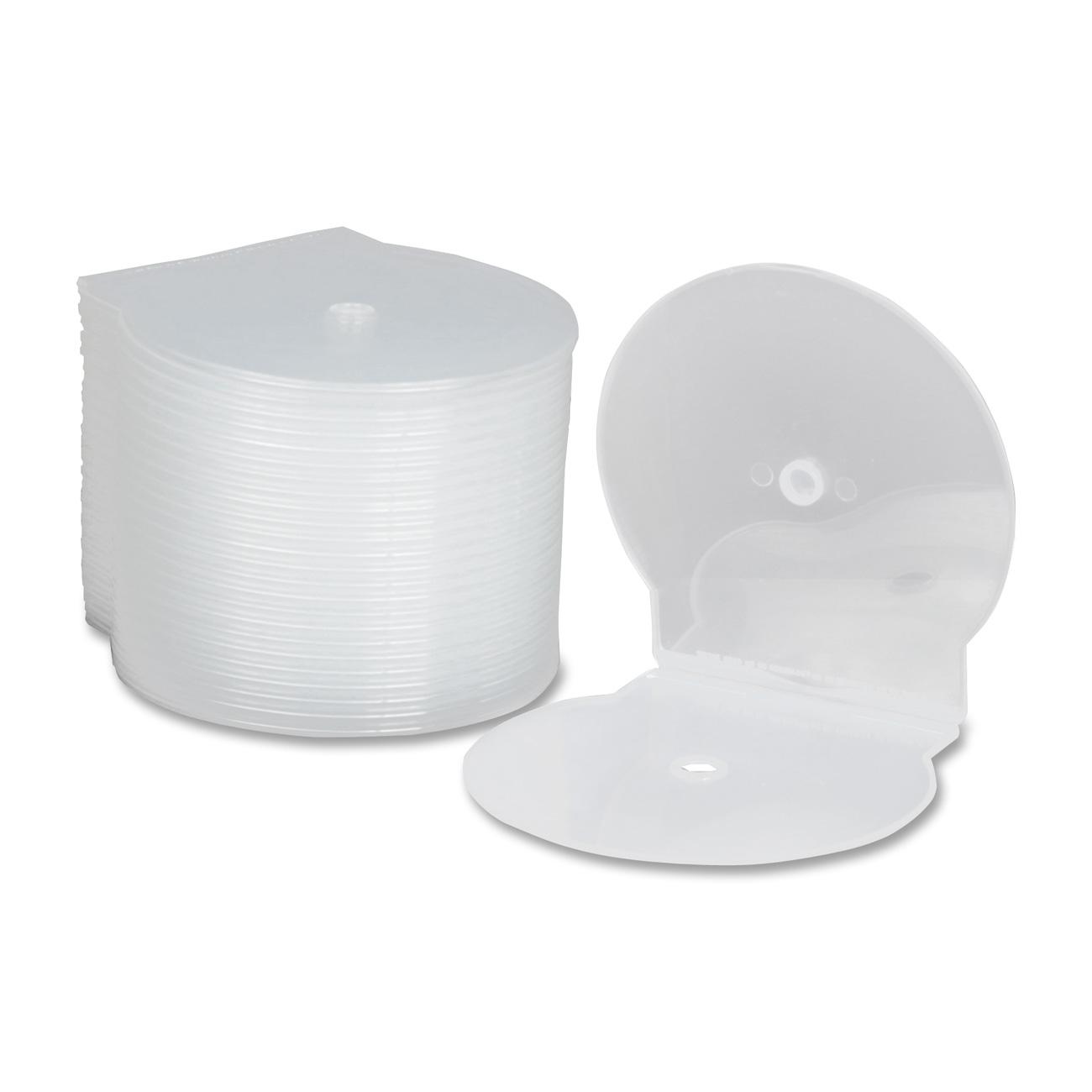 SKILCRAFT C-Shell CD Storage Cases, Clear, Box of 25 (AbilityOne 7045-01-554-7681)