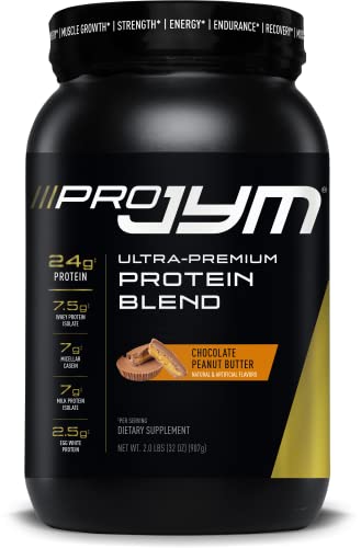 Pro Jym Ultra-Premium Protein Blend Powder - Chocolate Peanut Butter - 2 Lb