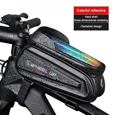 Sonbest Bike Phone Bag Mount Front Frame Bags Handlebar Bicycle Phone Mount Bags Cycling Pack Fit Phones Below 7.0