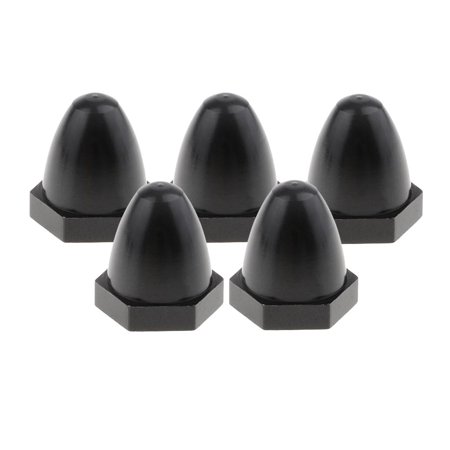 5pcs RC Plane Adapter (M6) for 2212 2312 2213 Series Motor - Black