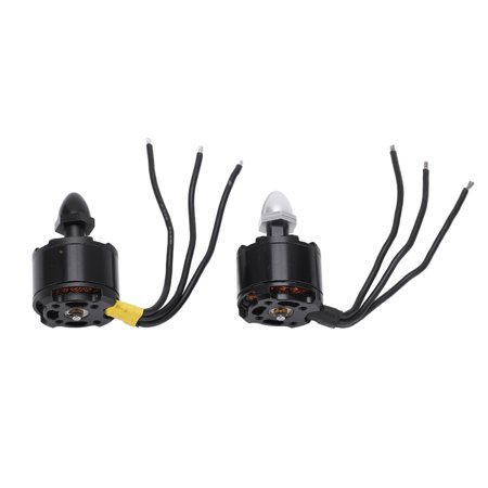 ESTINK 2312 Motor 2PCS 2312‑800KV RC Brushless Motor 28mm Diameter Black 7.4V‑14.8V for Multi Rotor Drone RC Brushless Motor