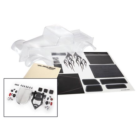 Traxxas 9335 Body Factory Five  35 Hot Rod Truck Clear