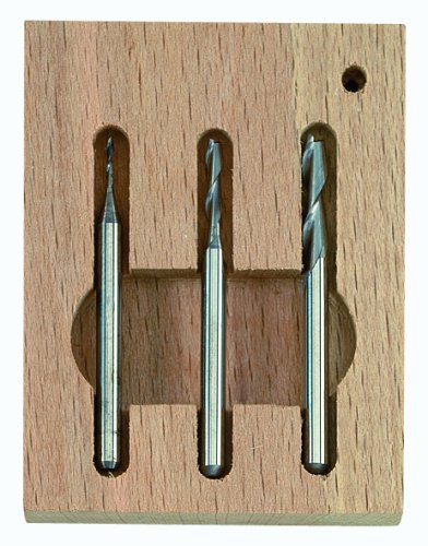 Milling Cutters  3 Pcs. (1/32   5/64   7/64 )