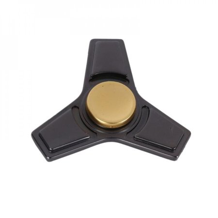 MEROTABLE 1PCS Baby Toy Hand Spinner Fidgeter Toy  Silver Gray