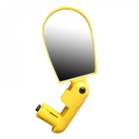 MEROTABLE Bike Rear Mirrors 360 Degree Rotation Rearview Mirrors for Mountain Road Bike Yellow