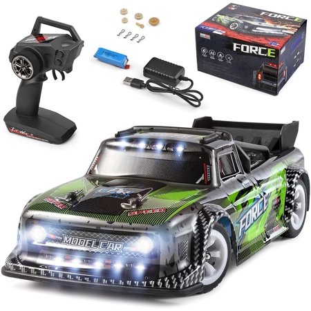 Remote Control Car  2.4Ghz High Speed RC Cars 1:28 Scale 30 KM/H High Speed RC Car 4WD Electric Off-Road Buggy RC Car Model with Lights and Controller