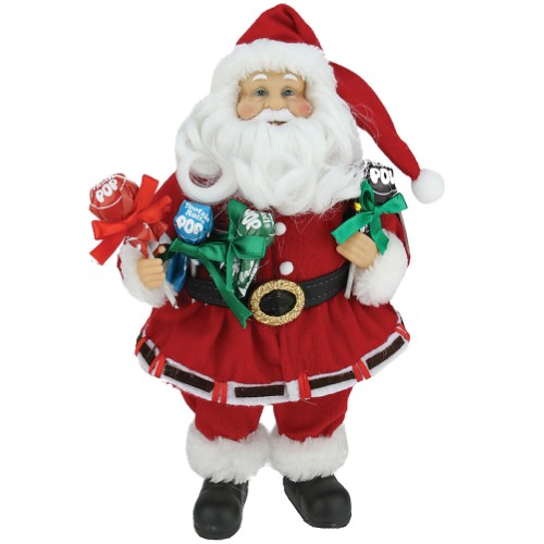 Northlight Seasonal Santa Claus with Tootsie Roll Pops 12' Christmas Figure