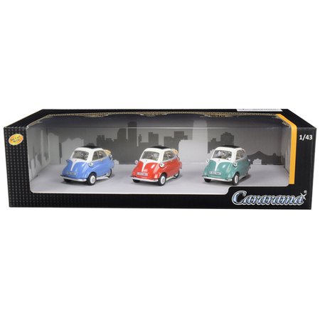 Isetta 3 Piece Gift Set 1/43 Diecast Model Cars by 35317