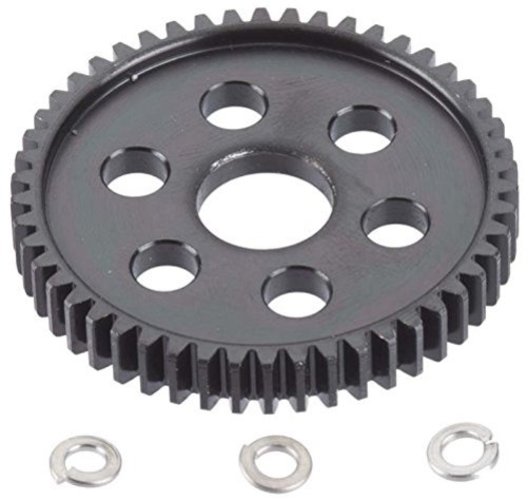 Robinson Racing Products 7950 Slash/Stampede 4x4 Hard Black 50T Steel 32P Spur Accepts Teleme