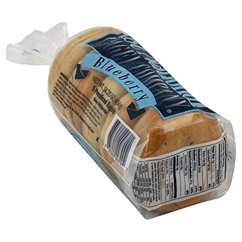 1ST NATIONAL BAGEL COMPANY, 5 PRESLICED BAGELS, BLUEBERRY