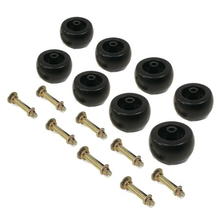 The ROP Shop (Pack of 8) Deck Wheels for Toro  Exmark 103-3168  103-4051  103-7263 & 103-7363