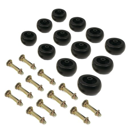 The ROP Shop (Pack of 12) Deck Wheels for Toro  Exmark 103-3168  103-4051  103-7263  103-7363