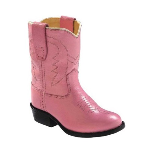 Old West Toddler's Round Toe Boots