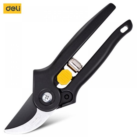 Stainless Steel Blade Elbow Pruning Shears - Best Garden Shears  Tree Trimmer  Hand Pruner-Ideal Branch  Hedge  Shrub & Bush Clippers-Razor Sharp Bypa