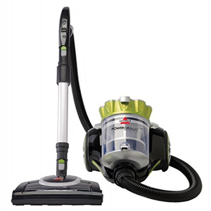 Bissell Powergroom Multi-Cyclonic Bagless Canister Vacuum Green