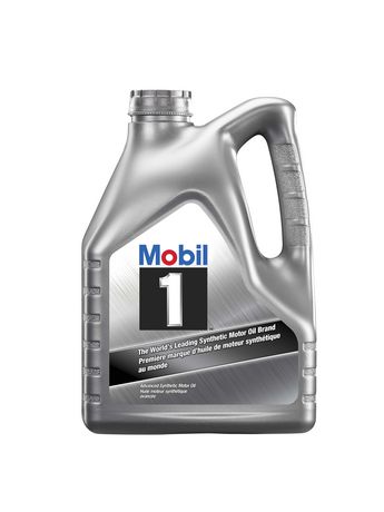 Mobil 1 5W-20 Advanced Synthetic Motor Oil Grey