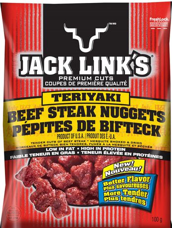 Jack Link's Teriyaki Beef Steak Nuggets