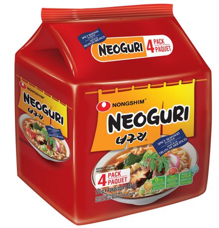 Nongshim Neoguri Spicy Sea Food Noodles
