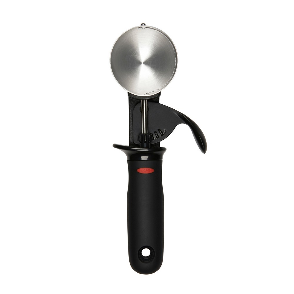 Oxo Softworks Trigger Ice Cream Scoop Black 8.5 in