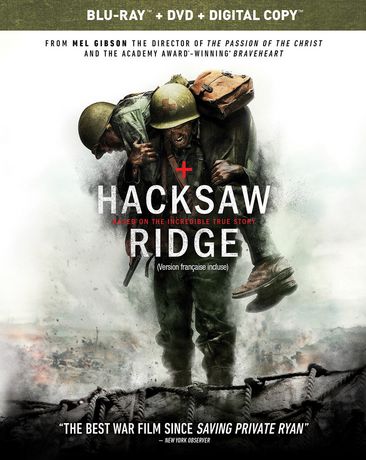 Hacksaw Ridge [blu-ray + DVD + Digital HD] [blu-ray]