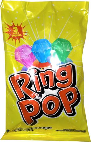 Ring Pop Bag, 3 per Package