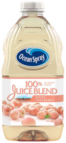Ocean Spray 100% Juice Blend White Cranberry 1.77l 1.77 L