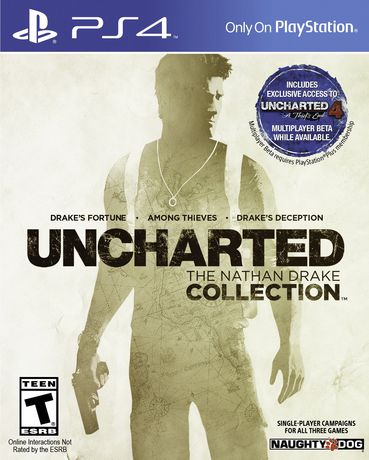 PS4 - UNCHARTED the NATHAN DRAKE COLLECTION (PLAYSTATION HITS) - PlayStation 4