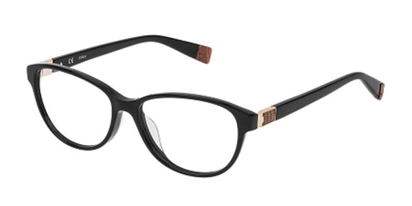 Furla VFU030 0700 Black  Women/Men Eyeglasses (Frame Only)