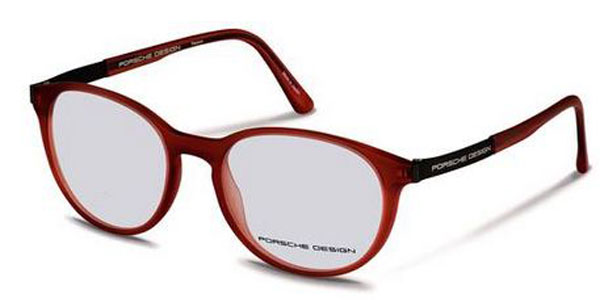 Porsche Design, Glasses, Male, Red, ONE SIZE, P8261-C Optical Frame