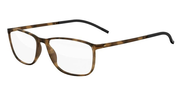 Silhouette Rimless SPX Illusion Full Rim 2888 Full Frame Eyeglasses, 6051 Brown