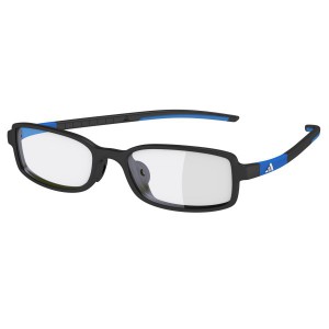 Adidas A010 Ambition 2.0 Full Rim SPX Kids Plastic Full Frame Eyeglasses, 6051 Black Matte