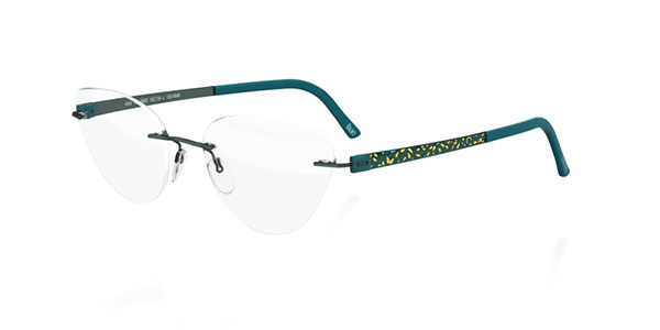 Silhouette Eyeglasses TITAN ACCENT FLORA EDITION 4542 6063