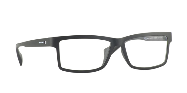 Italia Independent II 5105 009.000 Men's Glasses Black Size 53 - Free Lenses - HSA/FSA Insurance - Blue Light Block