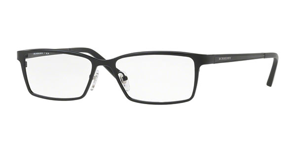 Burberry, Glasses, Unisex, Black, 56 MM, Matte Black Eyewear Frames