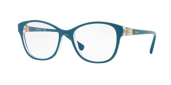 Vogue VO5169B 2564 52 Aqua Green/serigraphy Womens Pillow Eyeglasses