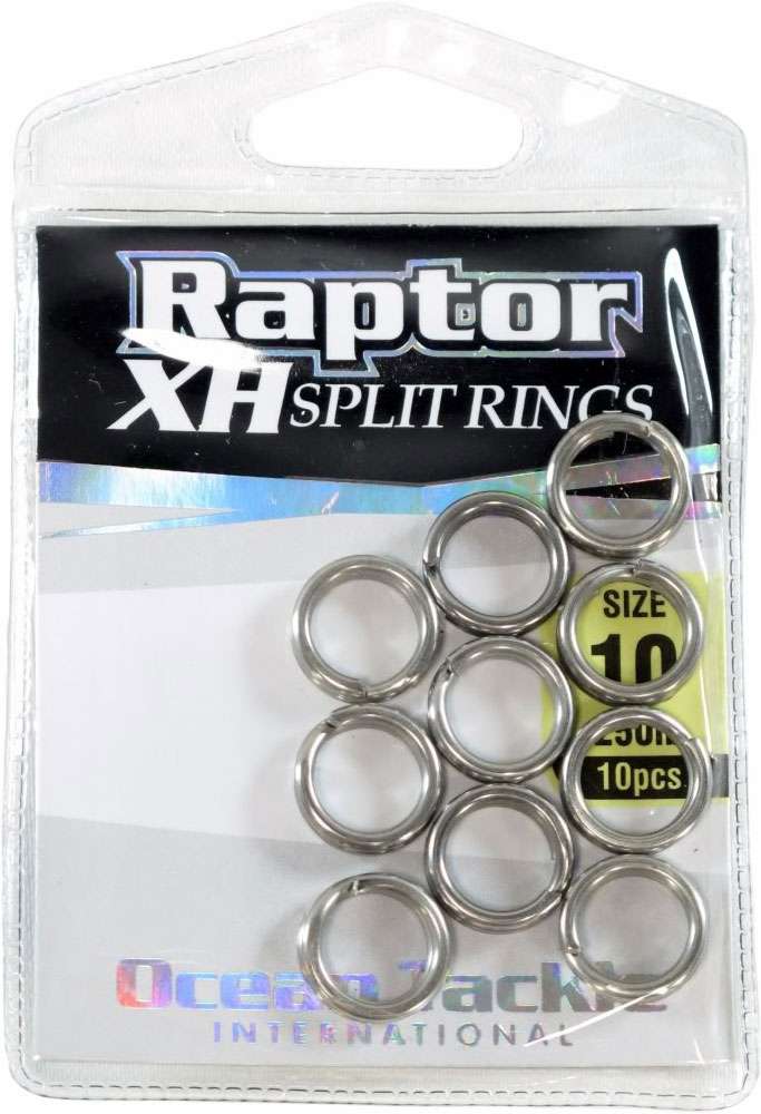 Ocean Tackle International Raptor XH Split Rings - OTI-5105-11