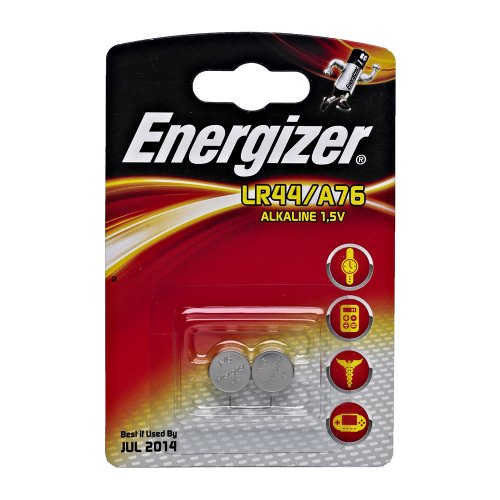 Energizer LR44B2 Coin Alkaline Batteries Pack of 2
