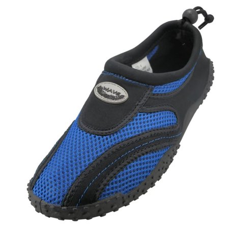 Kids Comfortable Water Shoes Lightweight Non-Slip Aqua Socks Shoes for Beach Walking Boys Girls Sizes 11-4. WE RECOMMEND to BUY 2 SIZES up.