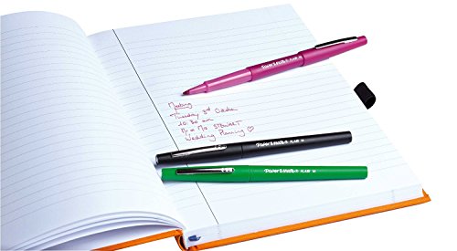 Paper Mate Flair Medium Felt Tip Pen - Assorted Colours (Pack of 14) with Animorphia Adult Colouring Book thumbnail
