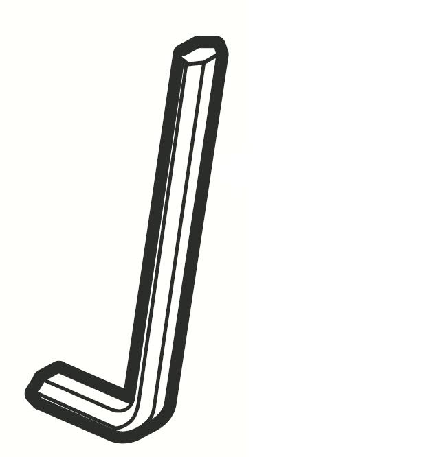 Moen Hex Key Wrench 8305  8306  8307 (12/Bag)
